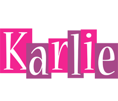 Karlie whine logo