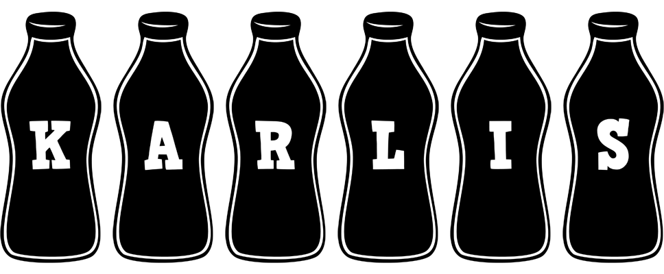 Karlis bottle logo