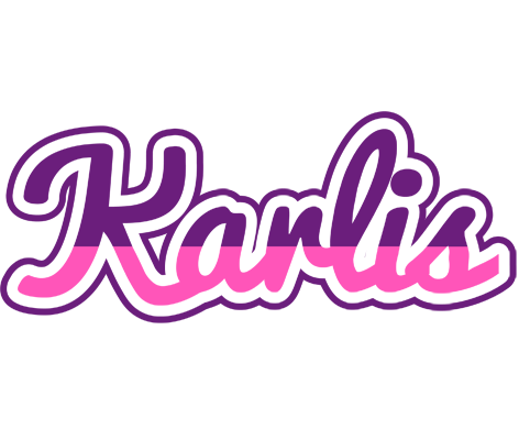 Karlis cheerful logo