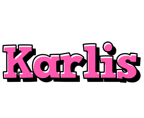Karlis girlish logo