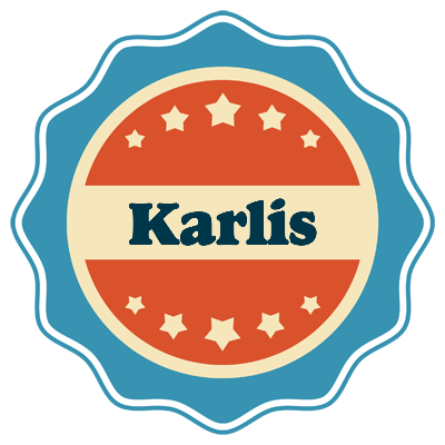 Karlis labels logo