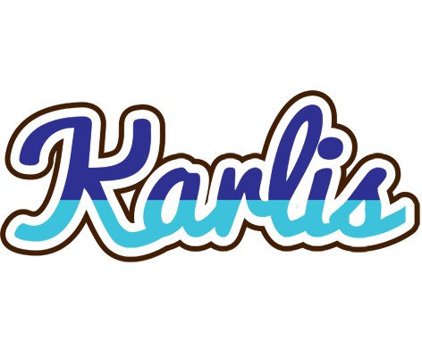 Karlis raining logo