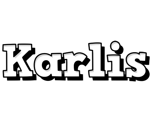 Karlis snowing logo