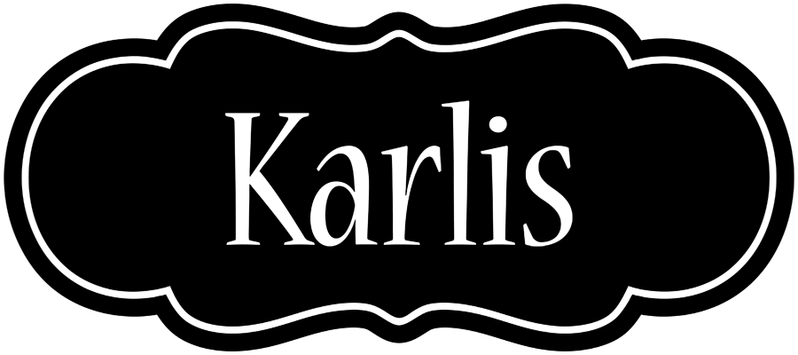 Karlis welcome logo