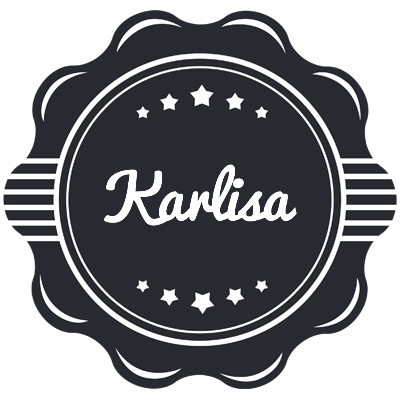 Karlisa badge logo