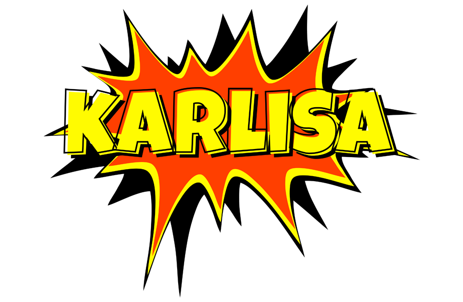 Karlisa bazinga logo