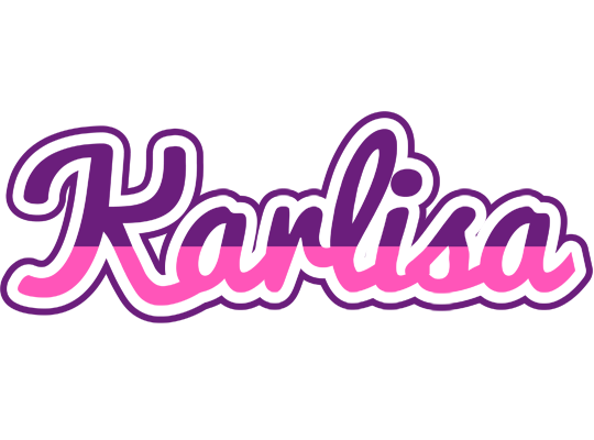 Karlisa cheerful logo