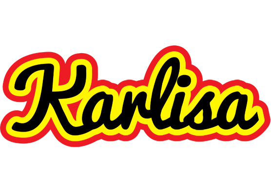 Karlisa flaming logo