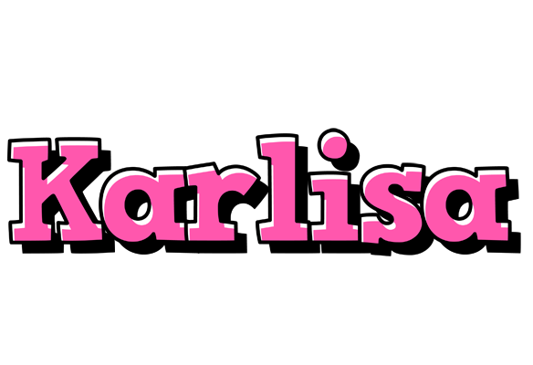Karlisa girlish logo