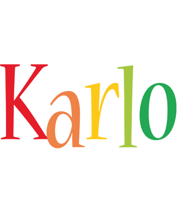 Karlo birthday logo