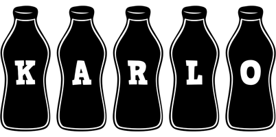 Karlo bottle logo