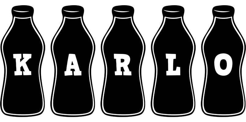 Karlo bottle logo