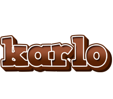 Karlo brownie logo