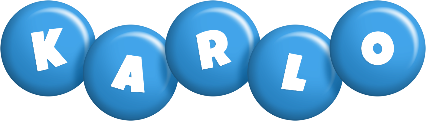 Karlo candy-blue logo