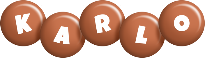 Karlo candy-brown logo