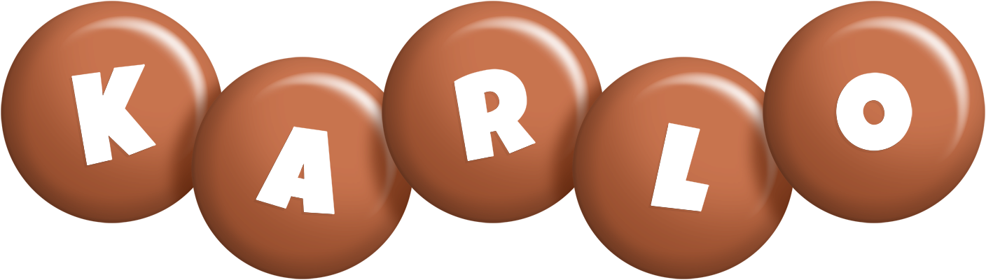Karlo candy-brown logo