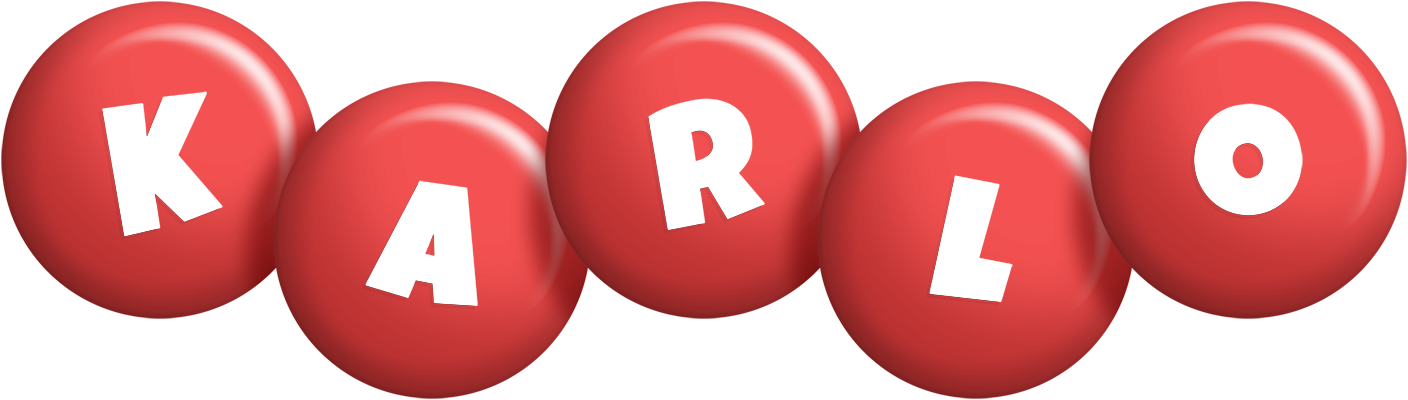 Karlo candy-red logo