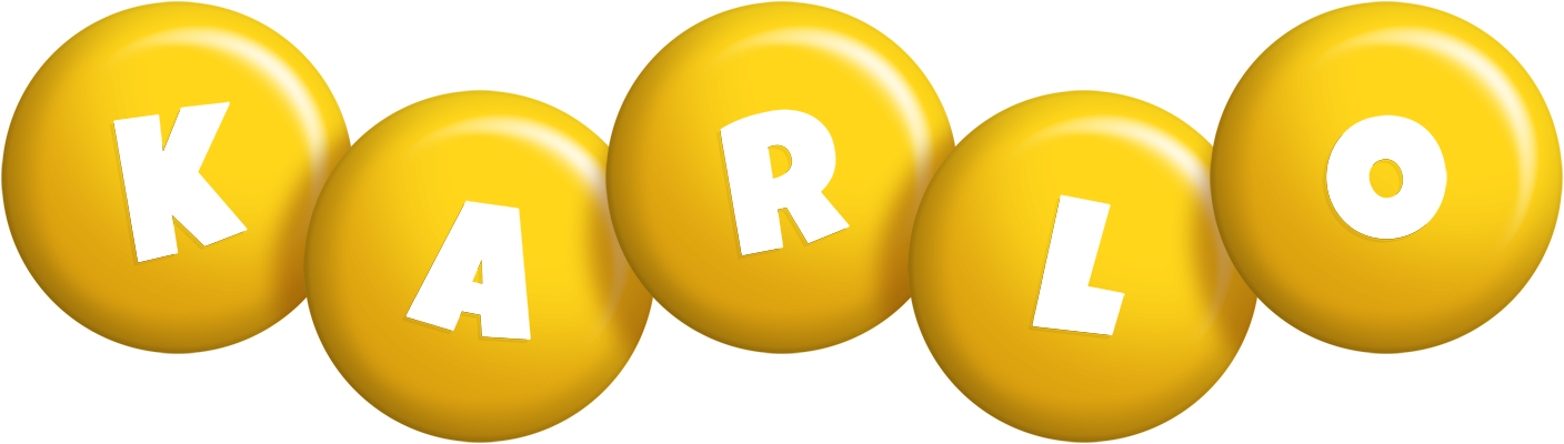 Karlo candy-yellow logo