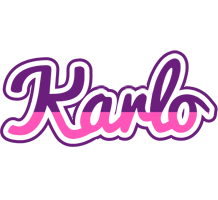 Karlo cheerful logo