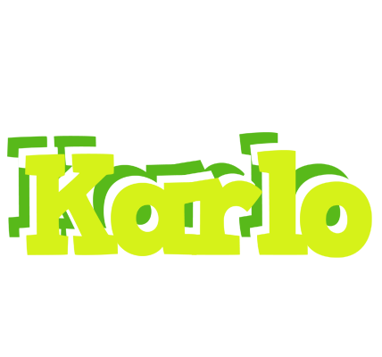 Karlo citrus logo