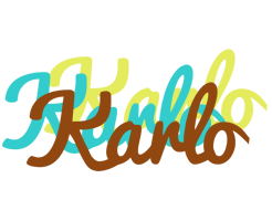 Karlo cupcake logo