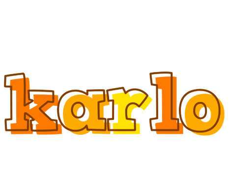 Karlo desert logo
