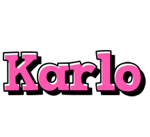 Karlo girlish logo