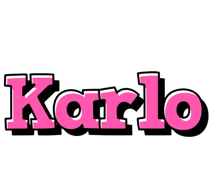 Karlo girlish logo