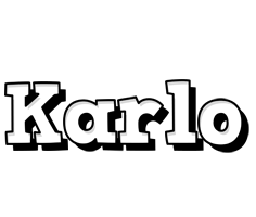 Karlo snowing logo