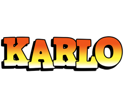 Karlo sunset logo