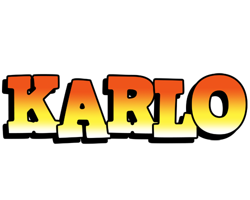 Karlo sunset logo