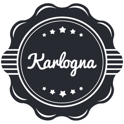 Karlogna badge logo