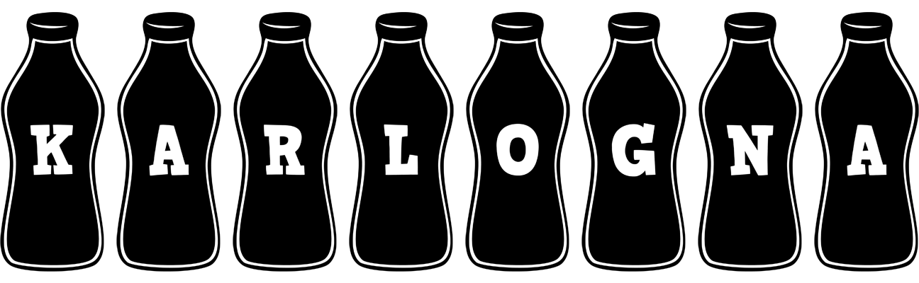Karlogna bottle logo