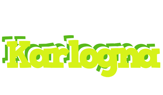 Karlogna citrus logo