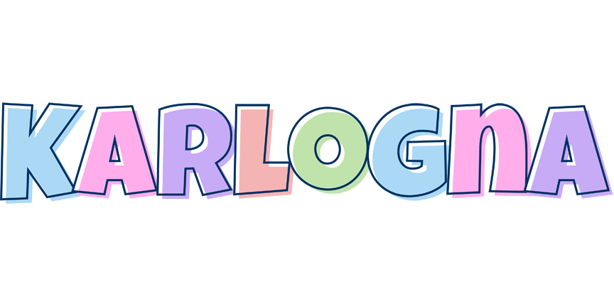 Karlogna pastel logo