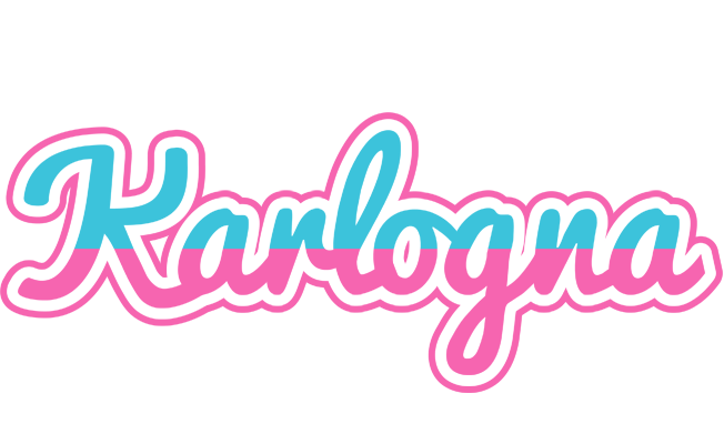 Karlogna woman logo