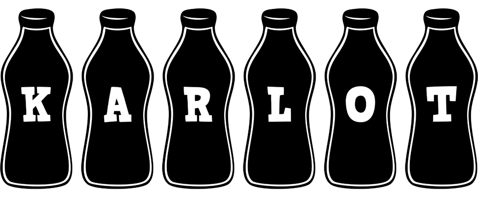 Karlot bottle logo