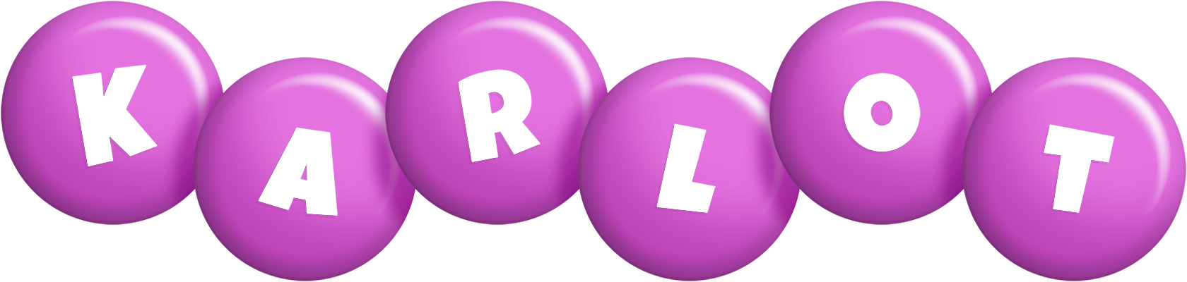 Karlot candy-purple logo