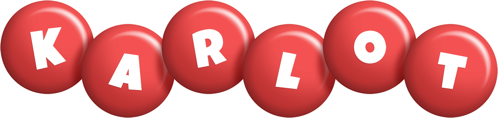 Karlot candy-red logo