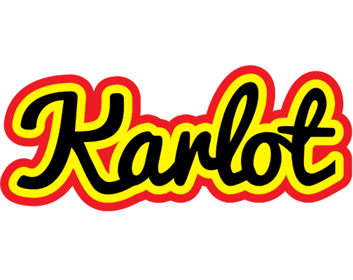 Karlot flaming logo