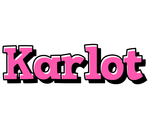 Karlot girlish logo