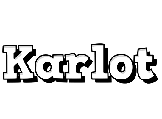 Karlot snowing logo