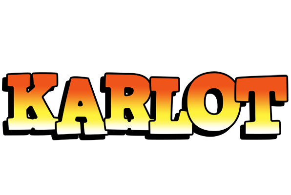 Karlot sunset logo