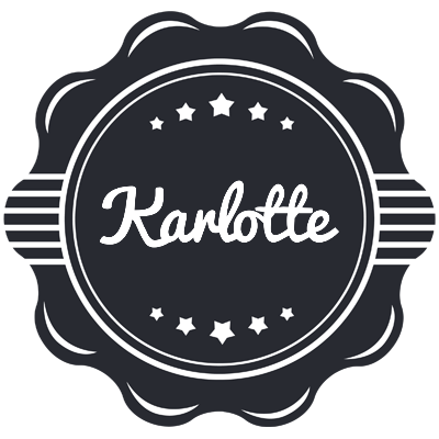 Karlotte badge logo