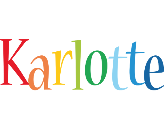 Karlotte birthday logo