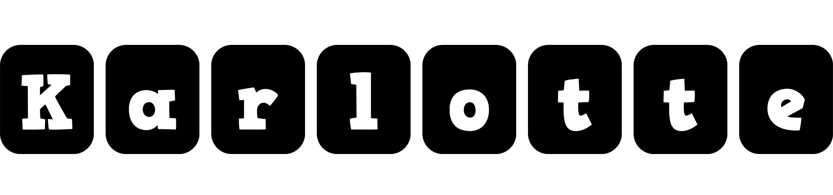 Karlotte box logo