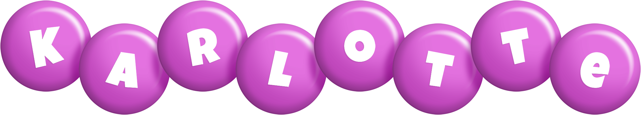 Karlotte candy-purple logo