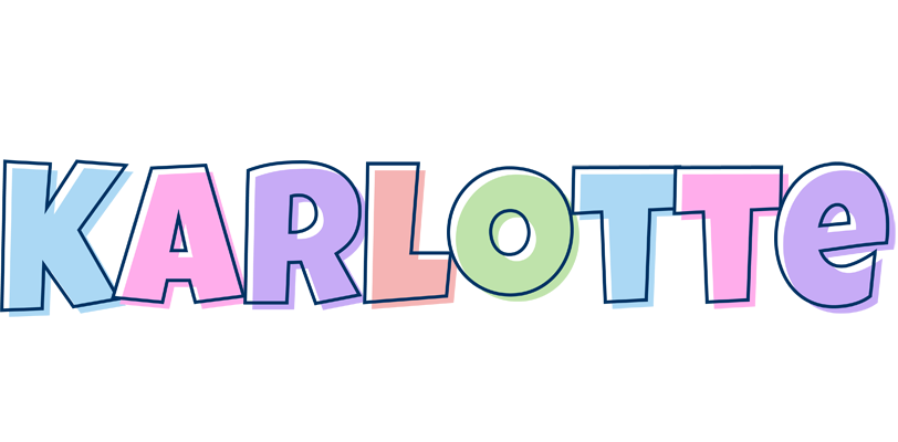 Karlotte pastel logo