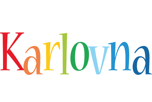 Karlovna birthday logo