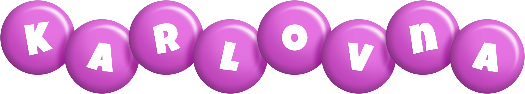 Karlovna candy-purple logo
